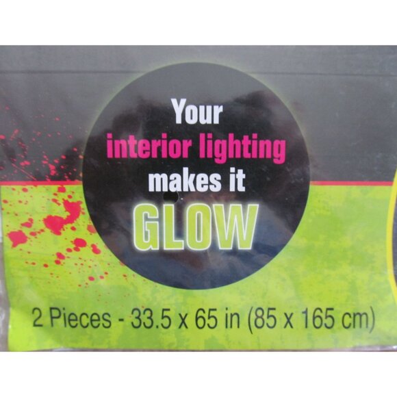 Halloween Horror Eyes 3 Window Magic Decorations Easy to Hang 33.5 x 65 in - Picture 3 of 9